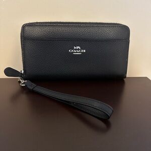 Coach Black Wallet